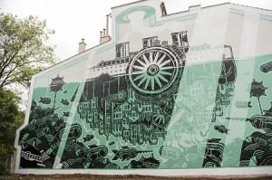 Krakowski mural 